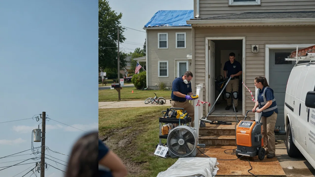 Water Damage Repair in Gill, MA near me